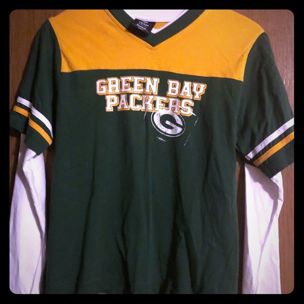 Girls Green Bay Packers top